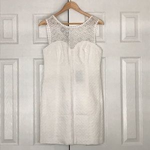 Lilly Pulitzer Sofia Shift in Resort White